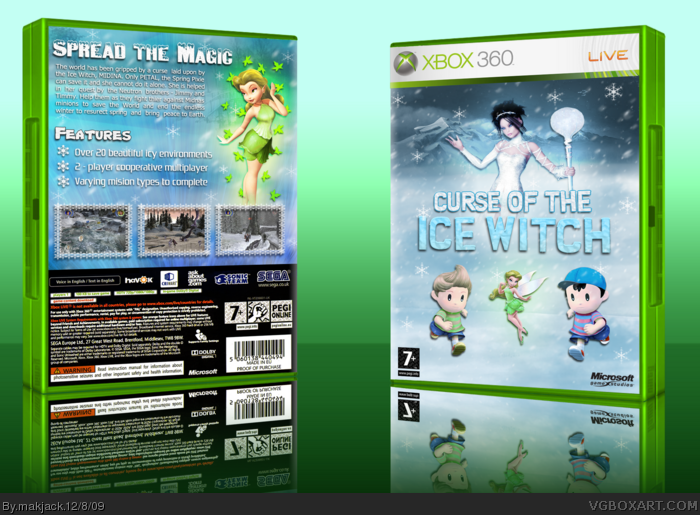 Curse of the Ice Witch box art cover