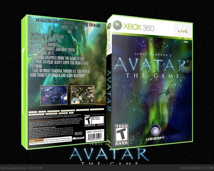 Avatar: The Game box art cover