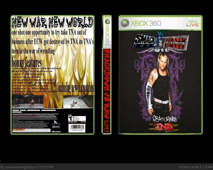 wwe smacdown vs raw 2011 box art cover