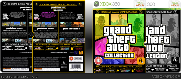 Grand Theft Auto : Collection box art cover