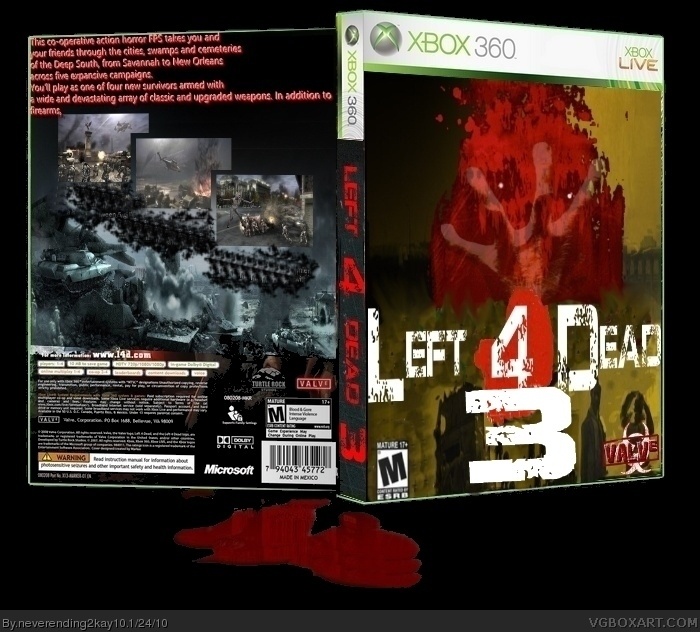 Left 4 Dead 3 box cover