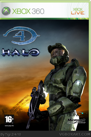 Halo 4 box art cover