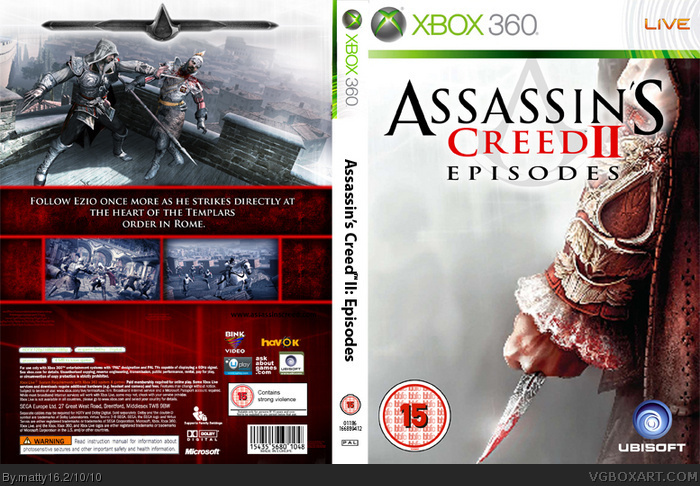 Assassins Creed 2: episodes box art cover