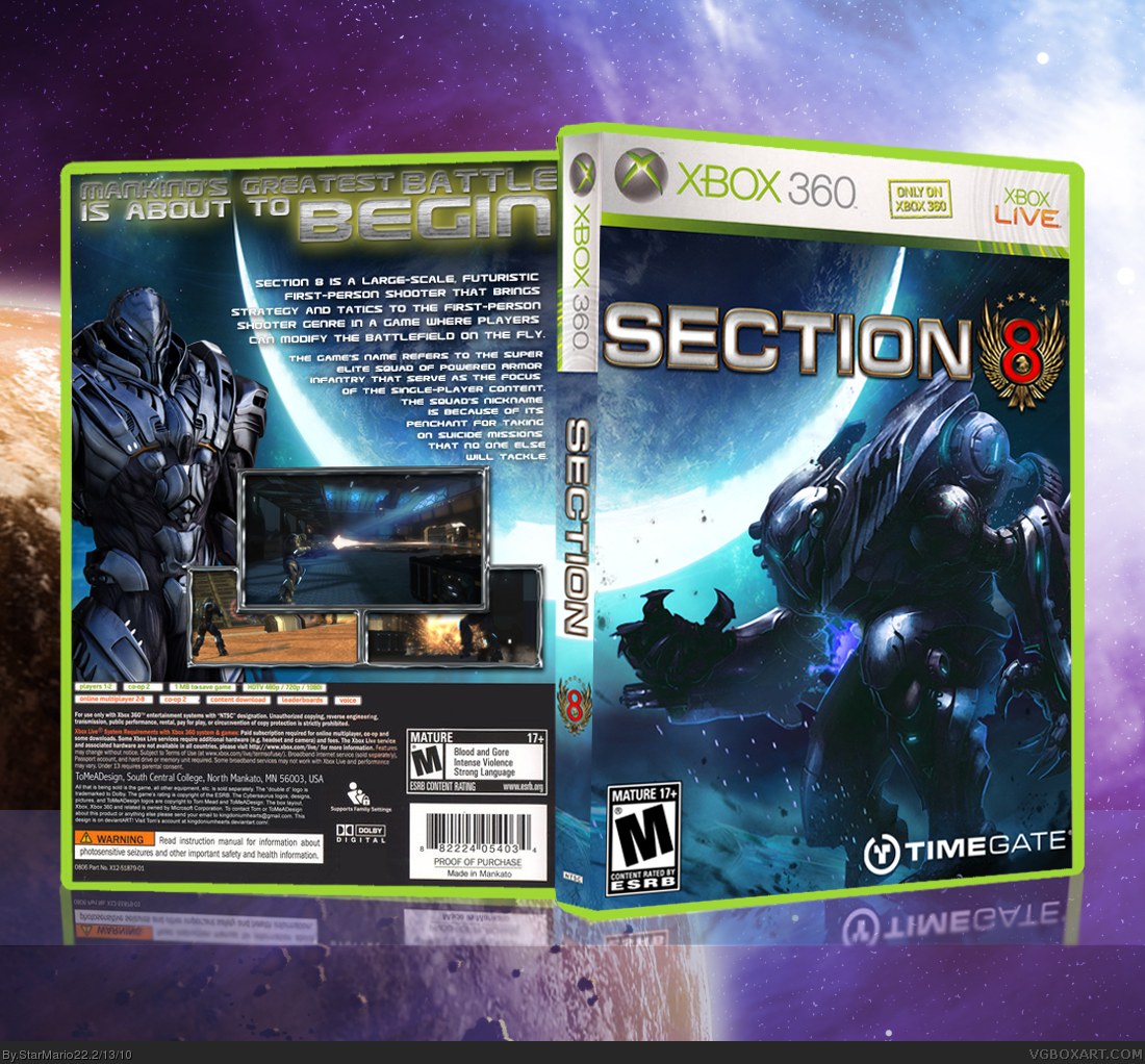 Section 8 box cover
