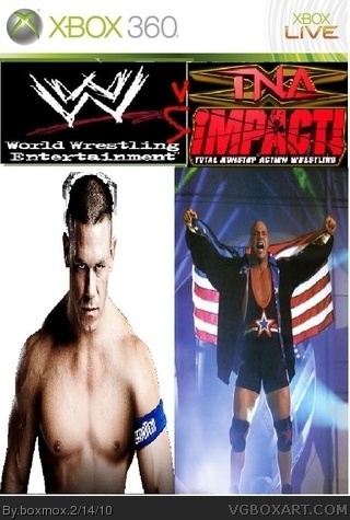 WWE vs TNA box cover