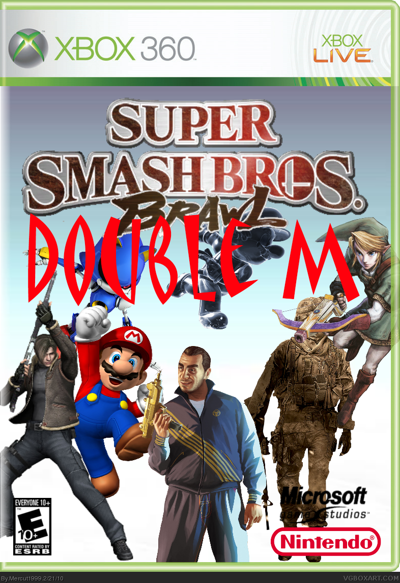 Super Smash Bros Brawl Double M box cover