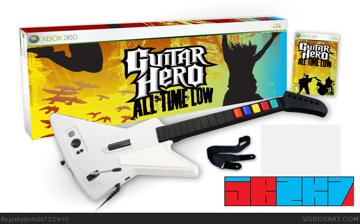 Guitar Hero: All Time Low box art cover