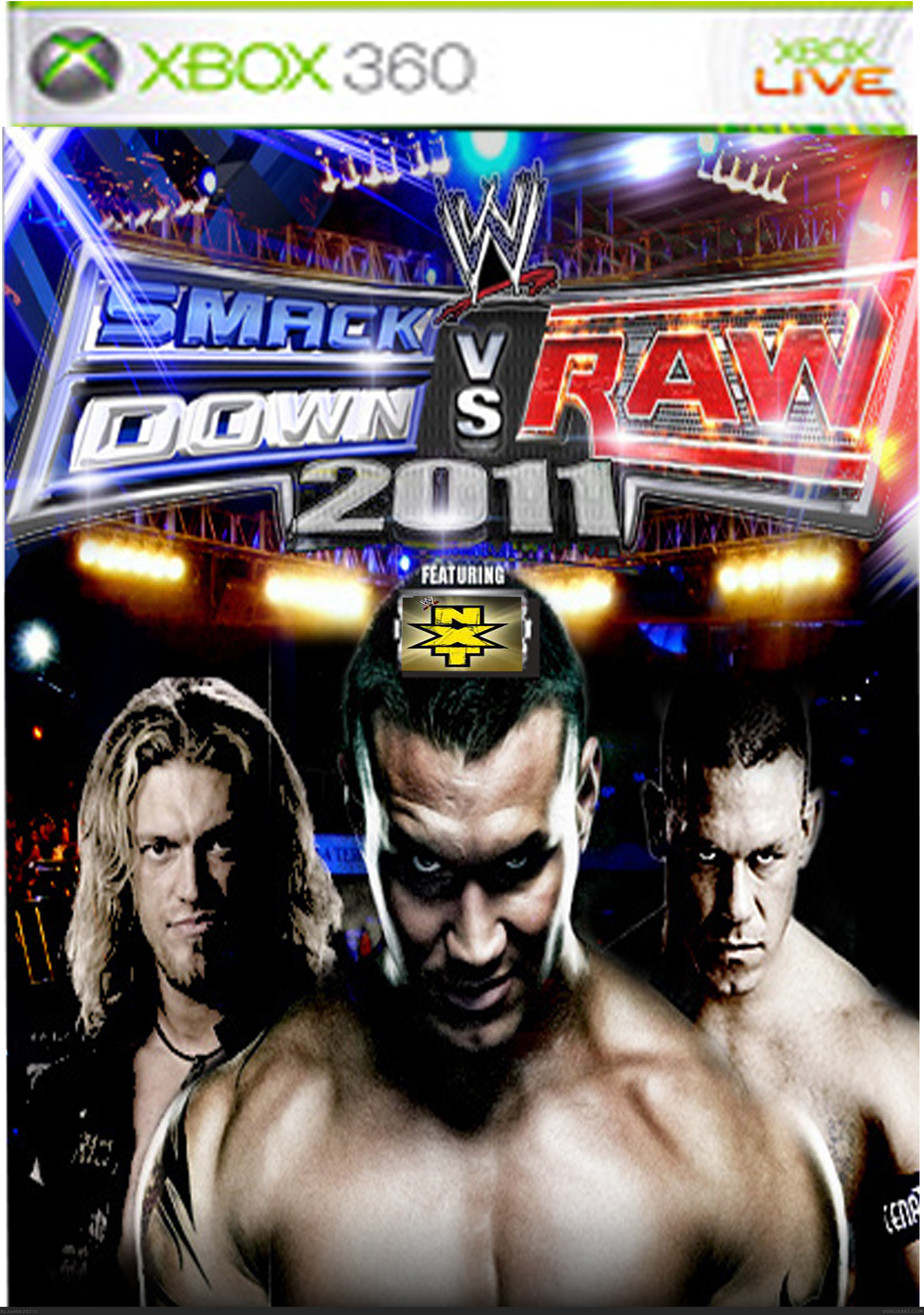WWE Smackdown! Vs Raw 2011 box cover