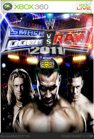 WWE Smackdown! Vs Raw 2011 box art cover