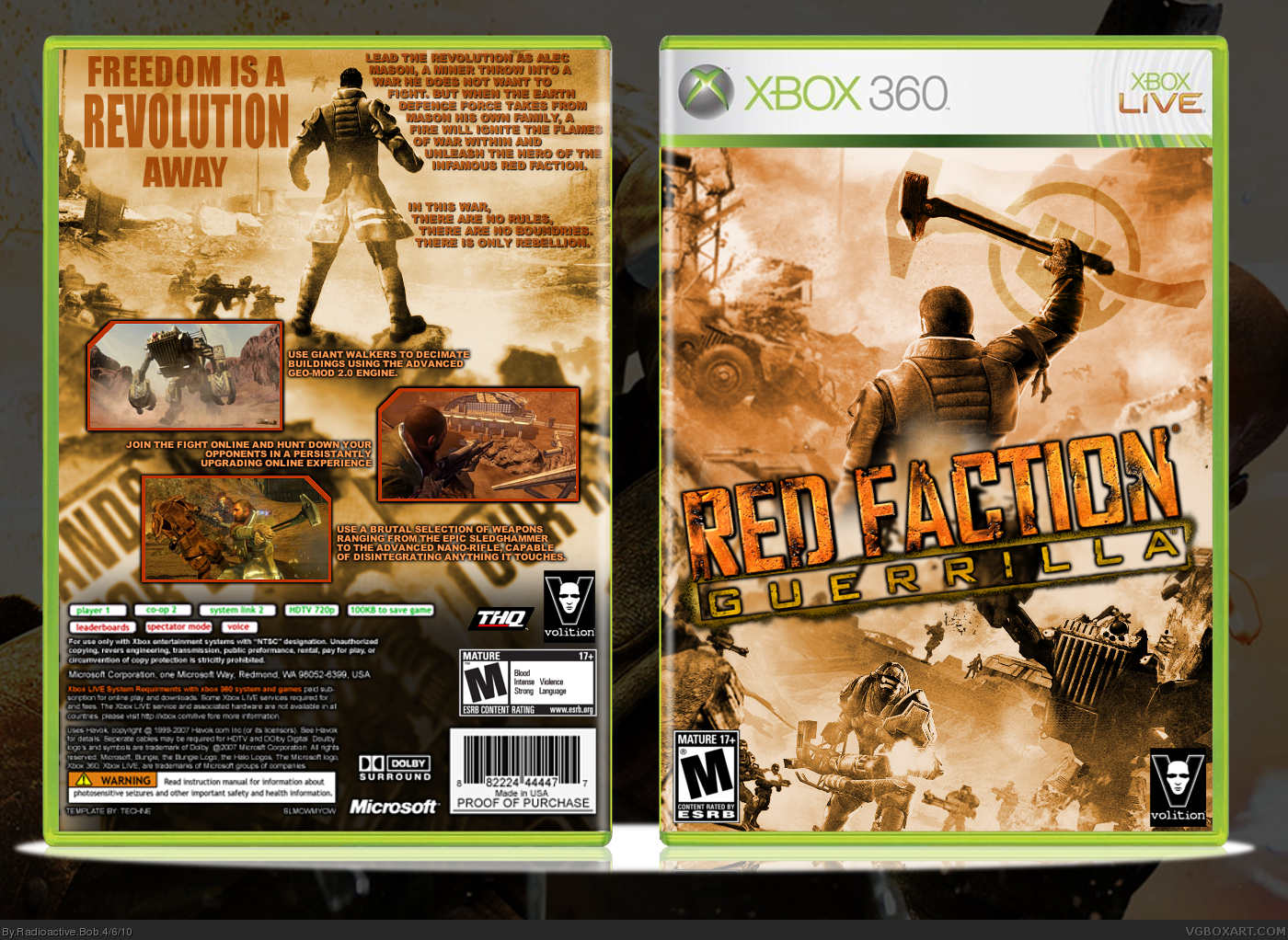 Red Faction Guerrilla box cover