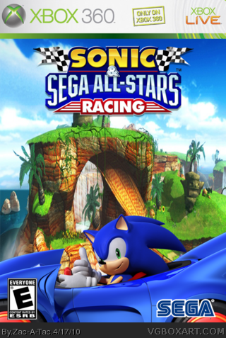 Sonic & Sega All-Star Racing box cover