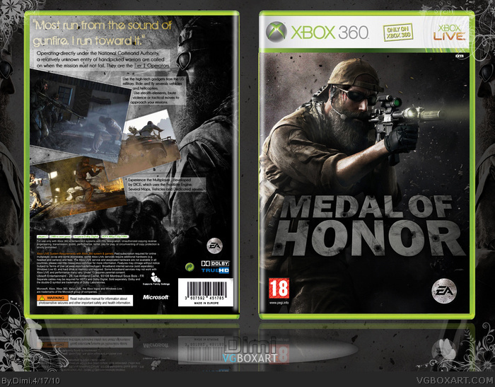 Medal of Honor box art cover