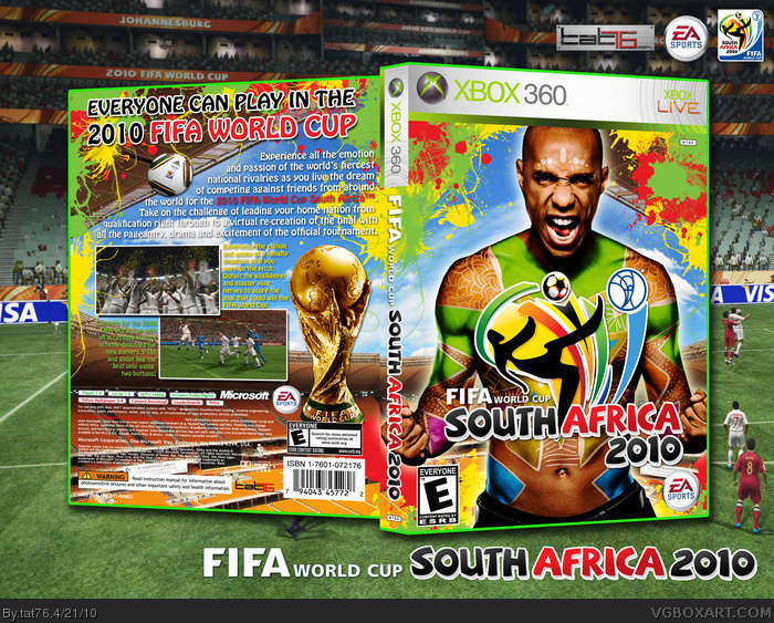 2010 FIFA World Cup South Africa box art cover