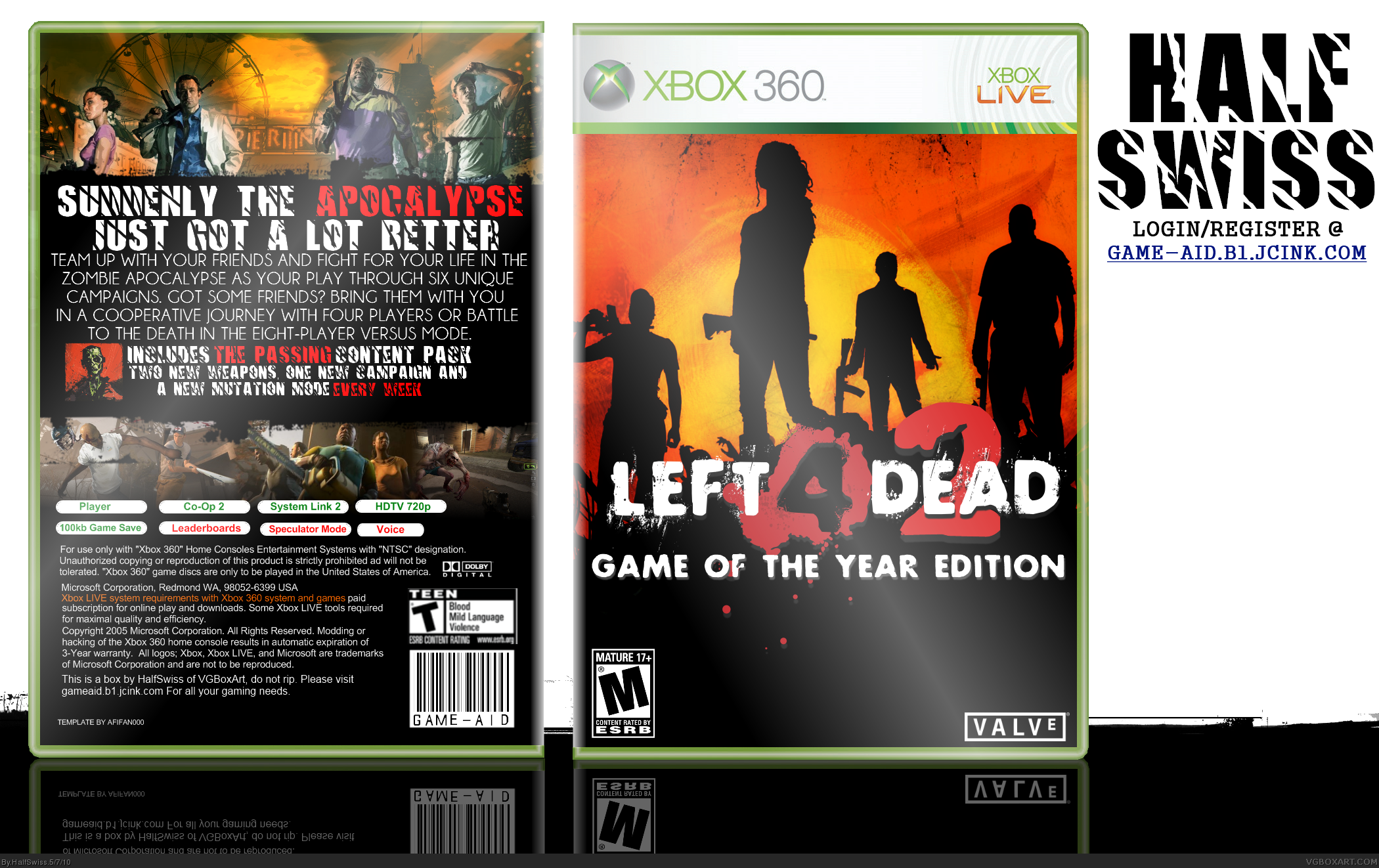 Left 4 Dead 2 box cover