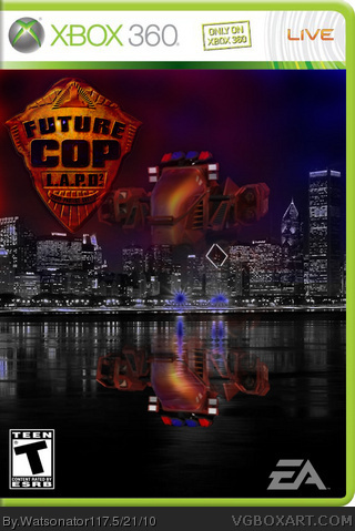 Future Cop L.A.P.D. 2 box cover