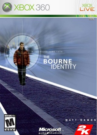 The Bourne Identity box cover