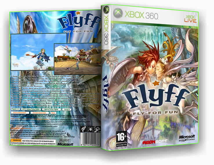 FlyFF: Fly For Fun box cover