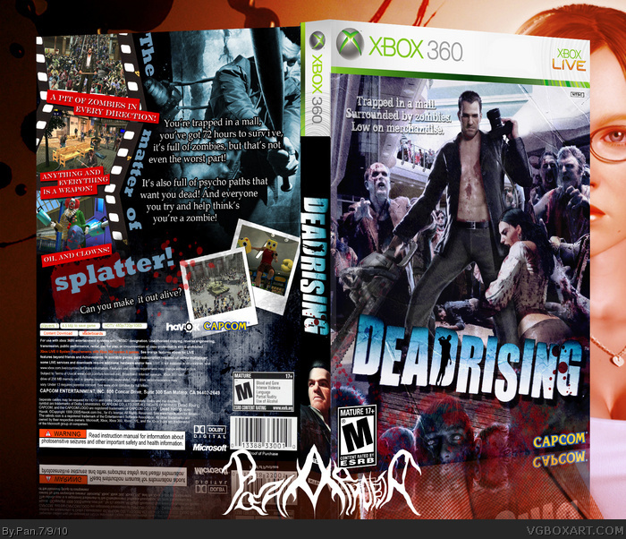 Dead Rising box art cover
