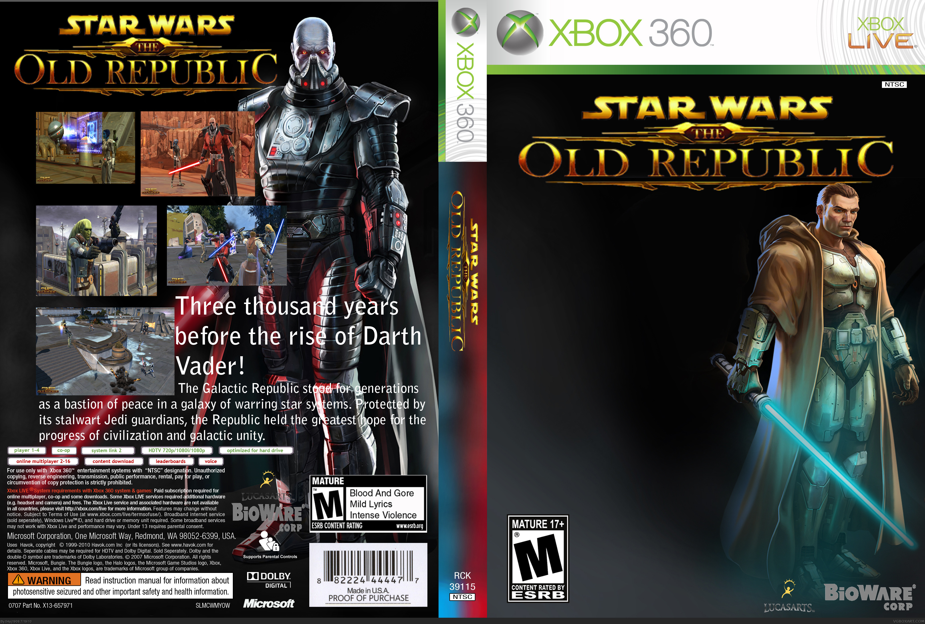 star wars the old republic box cover