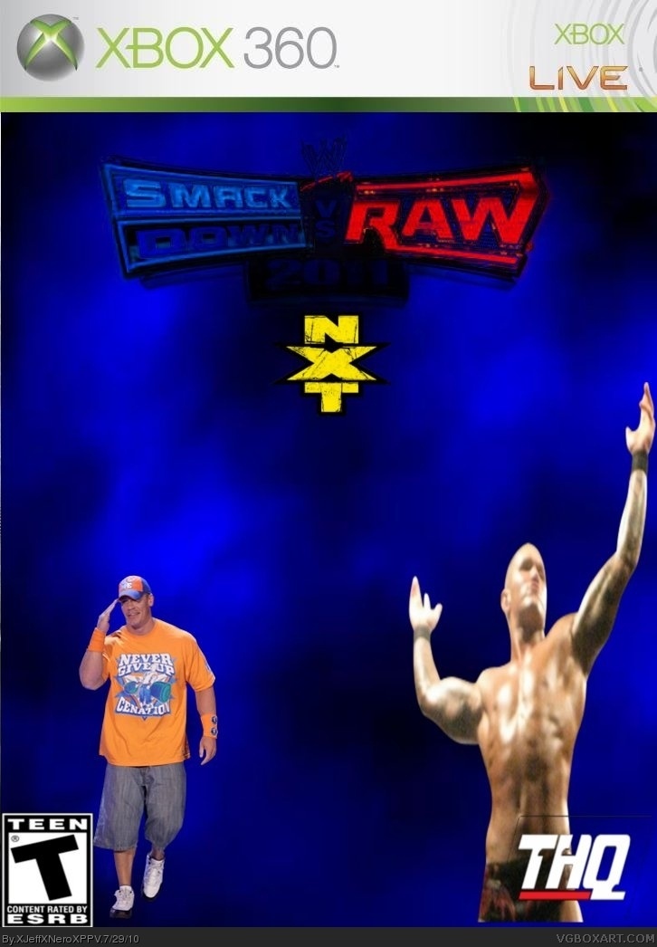 WWE Smackdown Vs Raw 2011 box cover