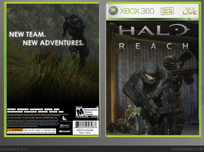 Halo: Reach - Limited Edition box cover