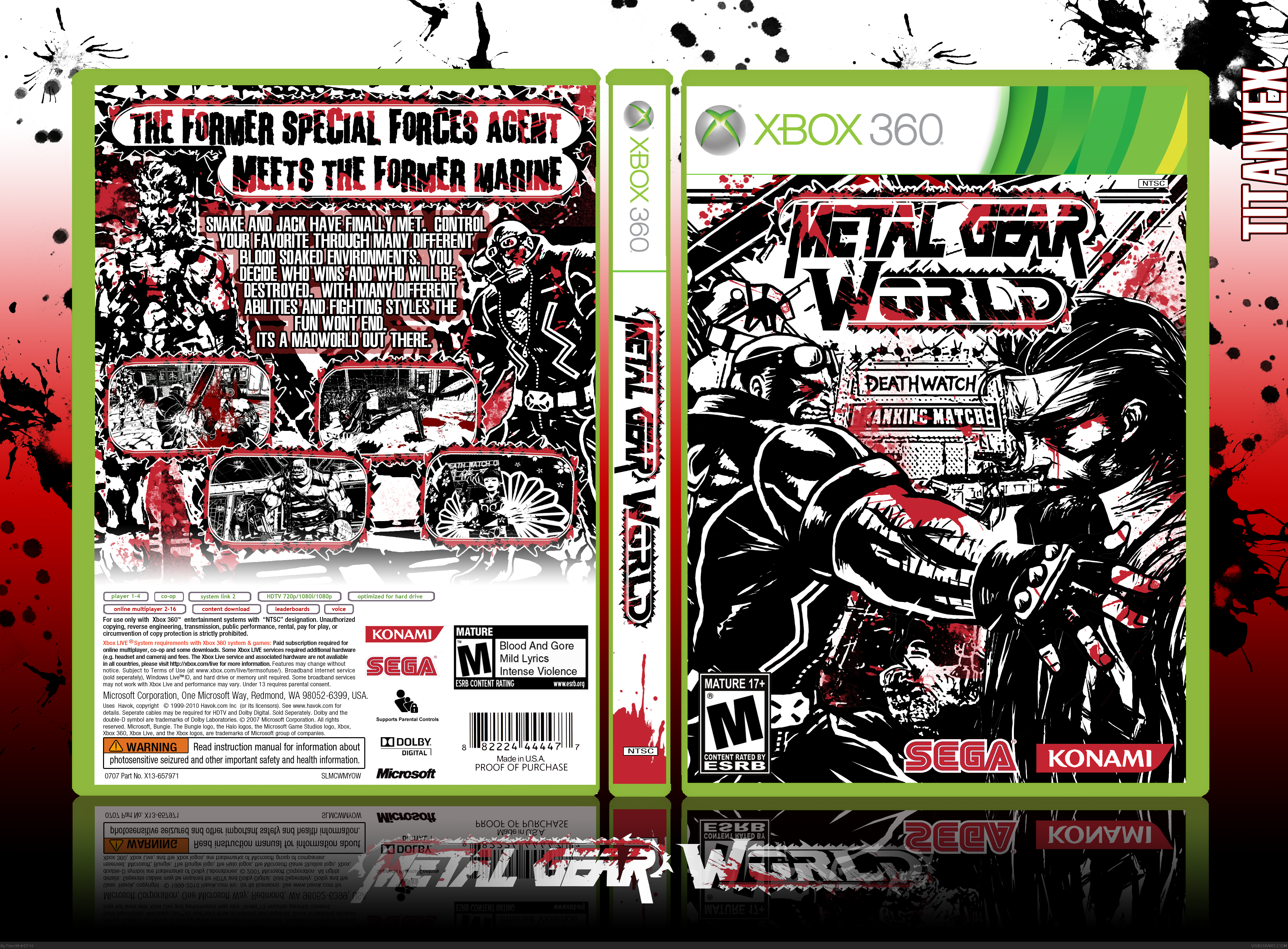 Metal Gear World box cover