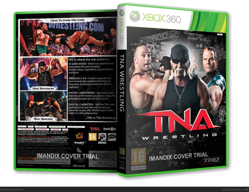 TNA Wrestling 2011 box cover