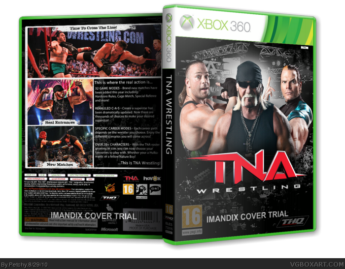TNA Wrestling 2011 box art cover