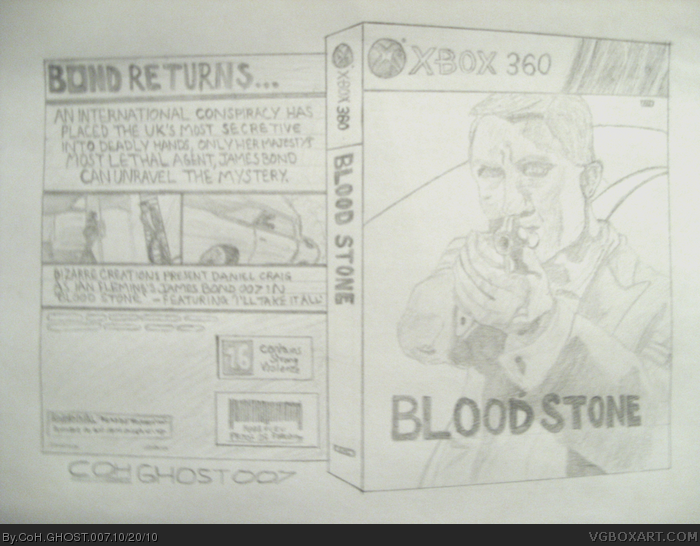 007: Blood Stone box art cover
