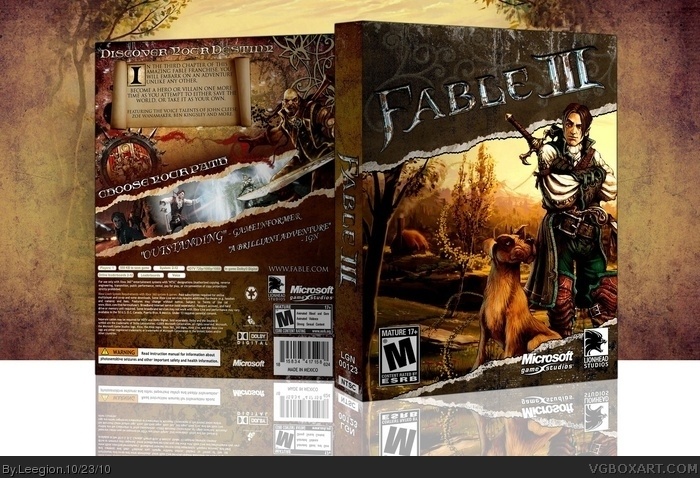 Fable III box art cover