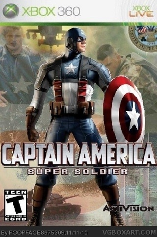 Captain America: Super Soldier box cover