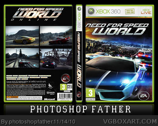 need for speed world box cover