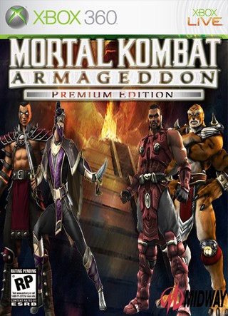 Mortal Kombat Armageddon Premium Edition box cover