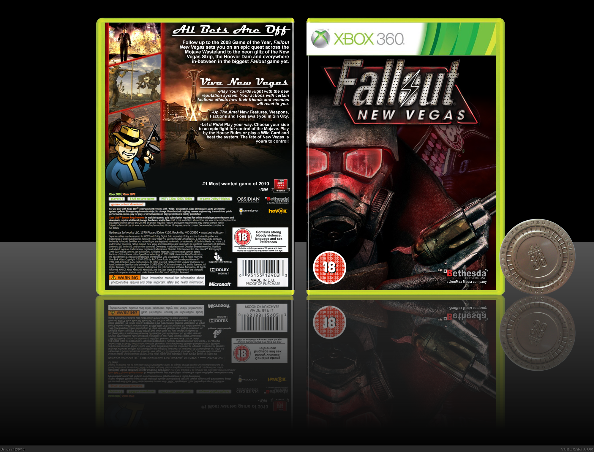 Fallout: New Vegas box cover