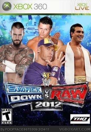 Smackdown vs. Raw 2012 box cover