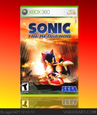 Sonci The Hedgehog box cover