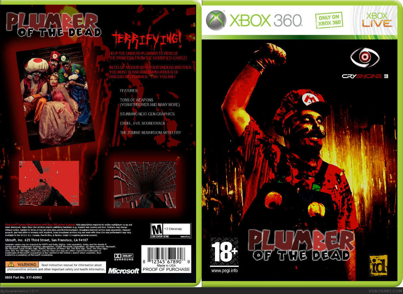Plumber Of The Dead box cover