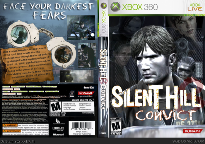 Silent Hill 8 box art cover