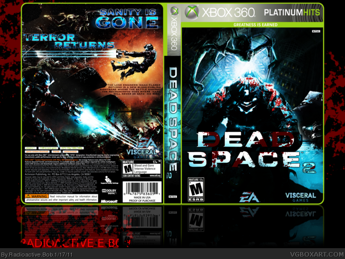 Dead Space 2 box art cover