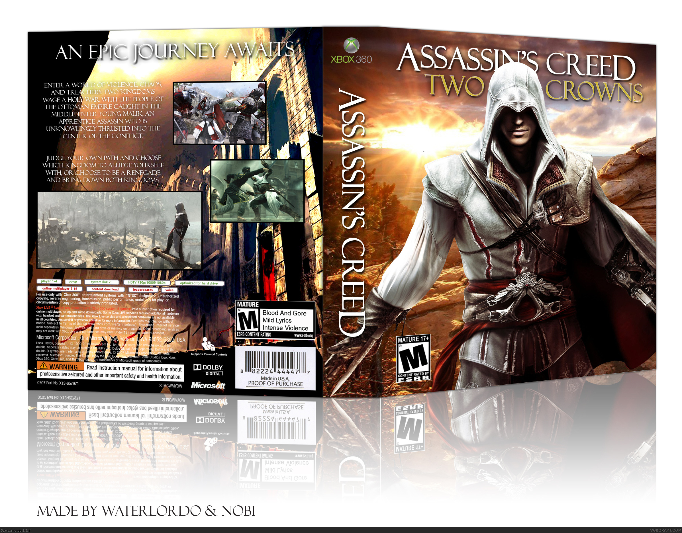 Assassin's Creed: Two Crowns box cover