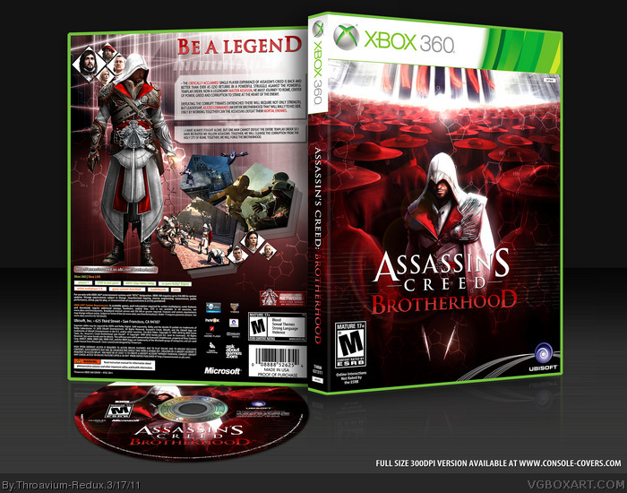 Assassin's Creed: Brotherhood box art cover