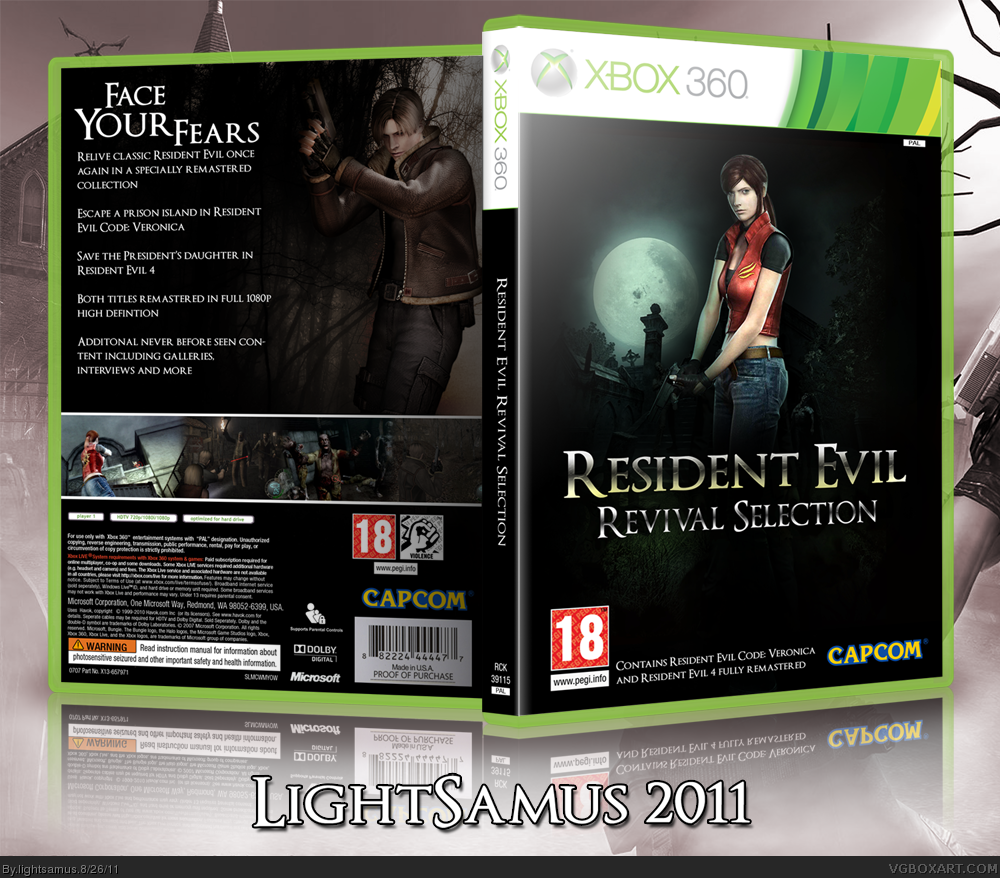 Resident Evil: Revival Selection box cover