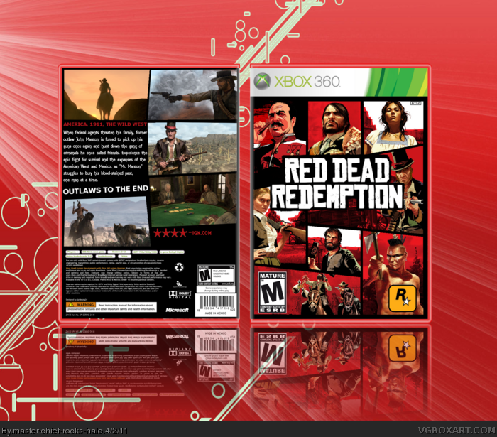 Red Dead Redemption box art cover