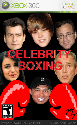 Celebrity Boxing box cover