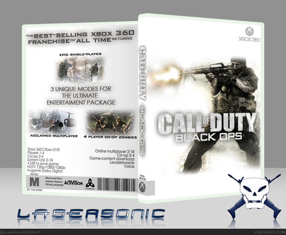 Call of Duty: Black Ops box cover