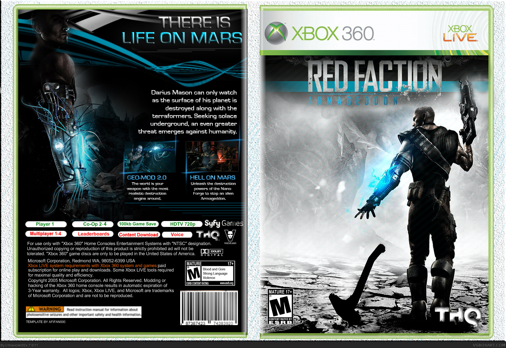Red Faction: Armageddon box cover