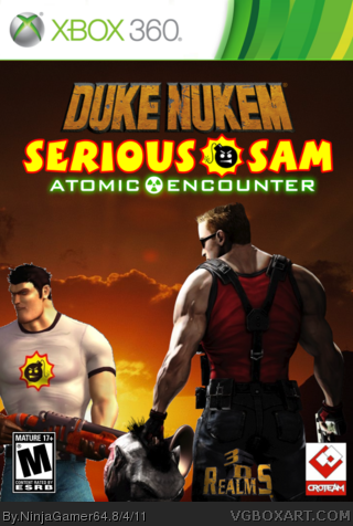 Duke Nukem & Serious Sam: The Atomic Encounter box cover