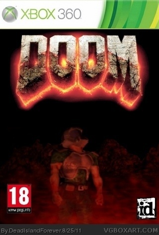 Doom 4 box art cover