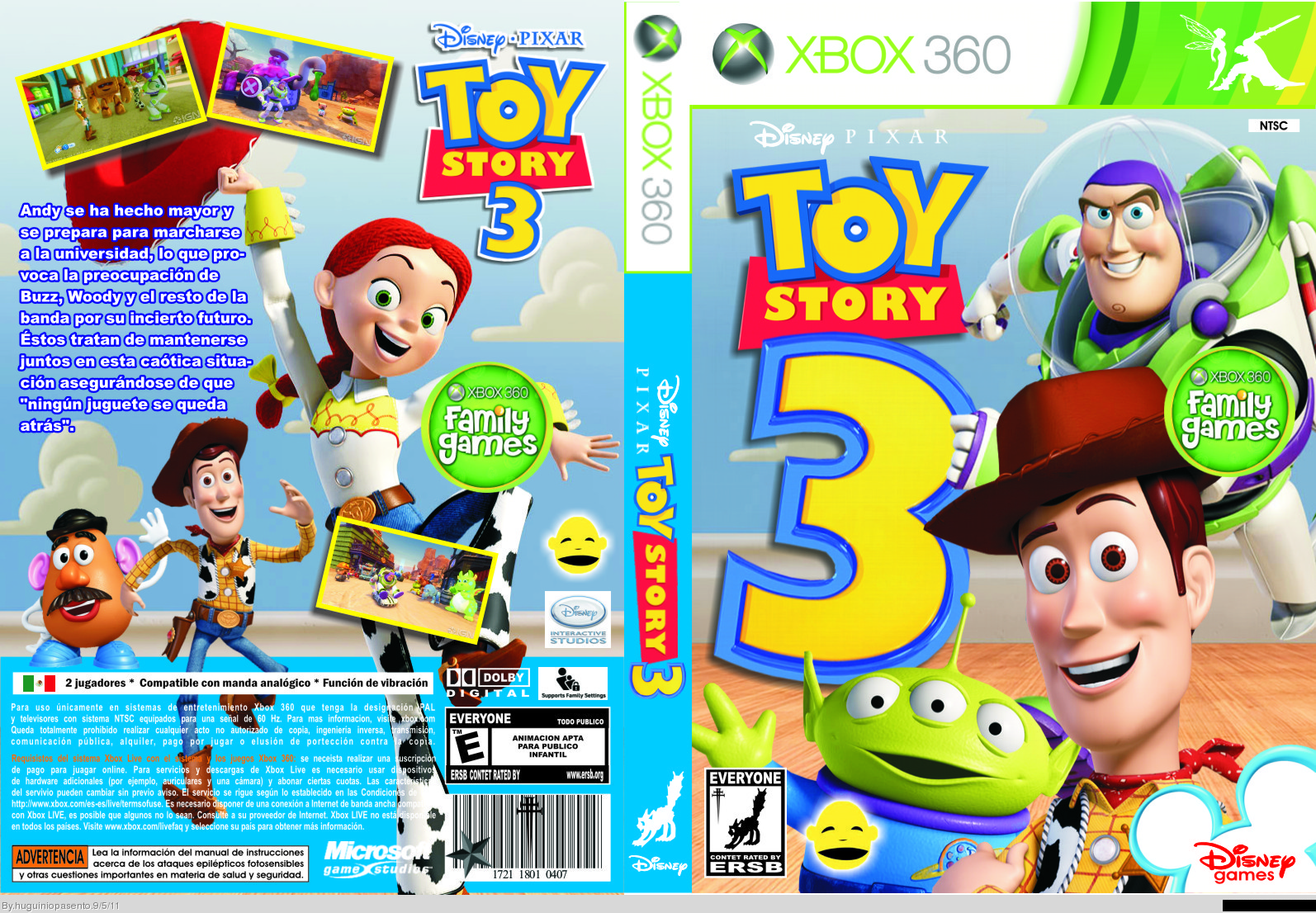 Toy Story 3 box cover
