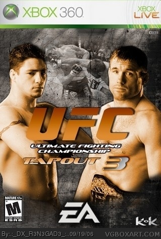 UFC Tapout 3 box cover